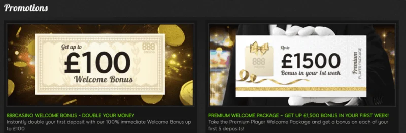 888 Сasino VIP program benefits